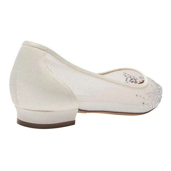 🆕 NINA Wendi Flat Shoes in Ivory Mesh - Picture 4 of 7